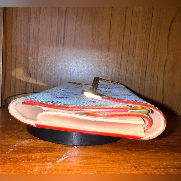 SOLD!!! Louis Vuitton x Takashi Murakami Multicolor Monogram Long Wallet - Picture 12 of 15